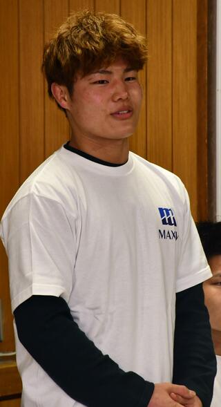 山田彪太郎選手の写真