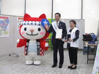 一日民生委員・児童委員委嘱式の様子