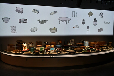 2階導入展示の画像